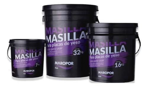 Masilla Para Durlock Maropor Lista Para Usar X 32 Kg ***