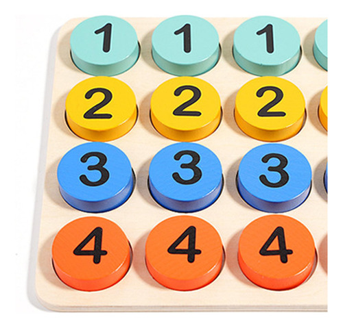 Rompecabezas De Madera De Sudoku, Juego De Mesa De Sudoku