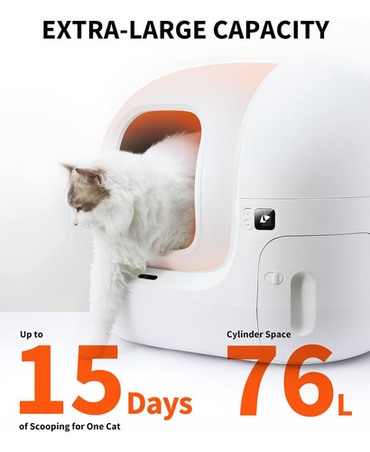 Caja De Arena Para Gatos Inteligente Autolimpiante
