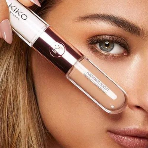 Primer & Corretivo Para Área Dos Olhos Kiko Milano 2 Em 1 Tom Bronzeado
