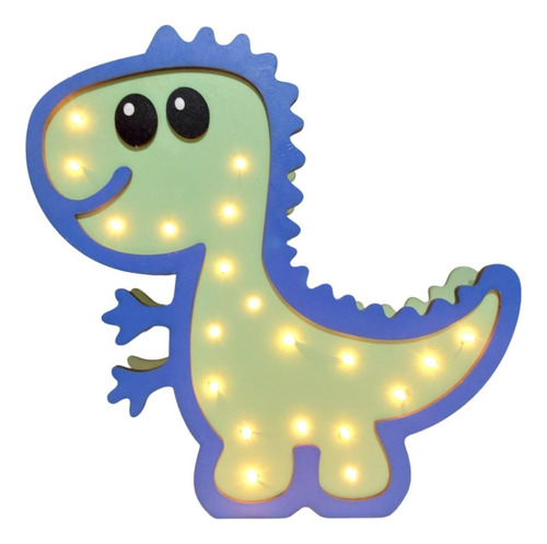 Lámpara Infantil Led/ Lámpara Dino/ Velador/ Dinosaurio