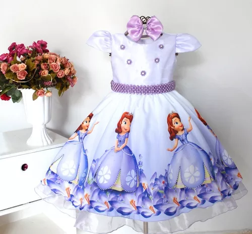 Vestido - Princesa Sofia - Comprar em SAMULICA