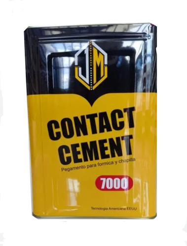 Cuñete Pega Amarilla  Contact Cement  7000 Madenor