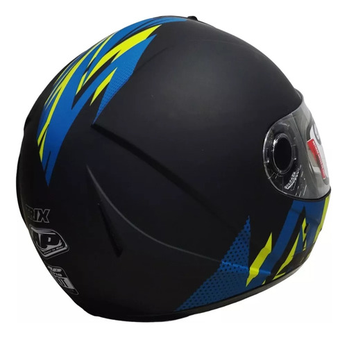 Casco Moto Deportivo Acabado Mate Doble Entrada Aire Protect