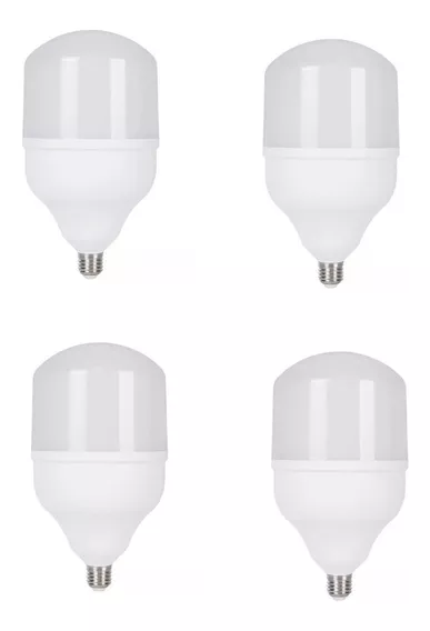 Pack X 4 Lampara Galponera Led 50w Alta Potencia Blanco Frio