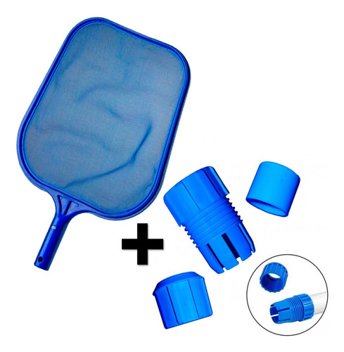 Peneira Plástico + Kit Reposição Trava Rápida Para Haste