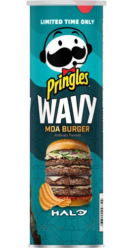 Pringles Sabo Moa Burger Edicion Limitada Importado