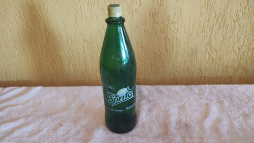 Antigua Botella Retornable Sprite 1,25 Litro Tapa Amarilla