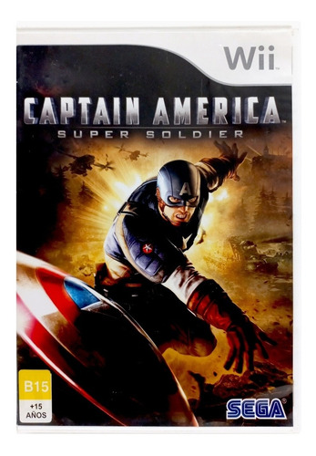 Captain America Super Soldier Nintendo Wii (Reacondicionado)