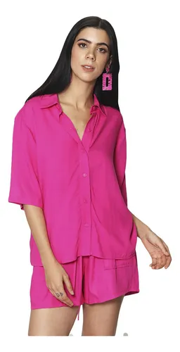 Blusas color fiusha para dama hotsell