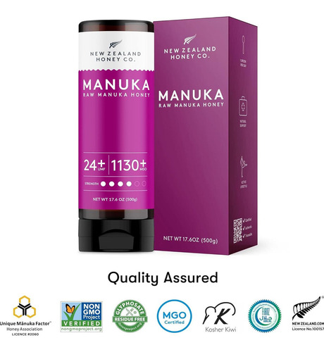 Miel Pura De Manuka Umf 24+ New Zealand Honey Co. 500g