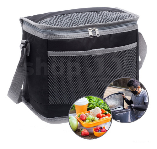 Imagem 3 de 7 de Bolsa Térmica Pratic Cooler 10 Litros Com Alça Paramount