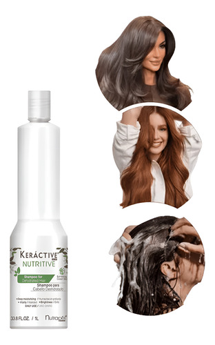 Shampoo Keractive Nutritive Cabello Deshidratado Nutrapel 1l