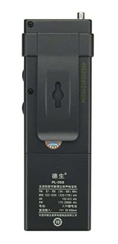 Radio Tecsun Pl368 Pl-368 Am Fm Lw Sw Banda Lateral | Neg §