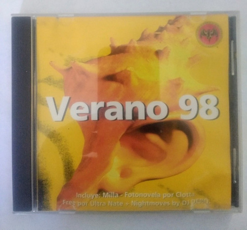 Verano 98 Cd Original Dj Dero Dj At Work El Santo Clotta 