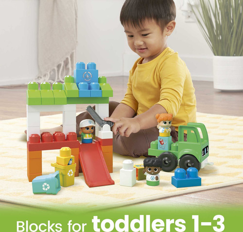 Conjunto De Brinquedos Building Blocks Mega Bloks Fisher-pri