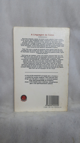 Livro A Linguagem Do Corpo - Thomas Morgan - Editora Ediouro (Usado)