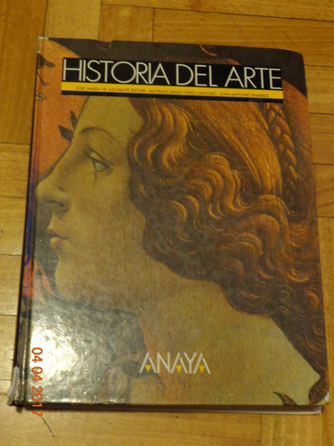 Historia Del Arte. José María De Azcárate Ristori. A&-.