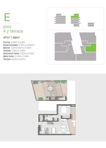 Imagen 53 de 64 de 1, 2 Y 3 Dormitorios De Diseño Con Parrilleros Y Amenities