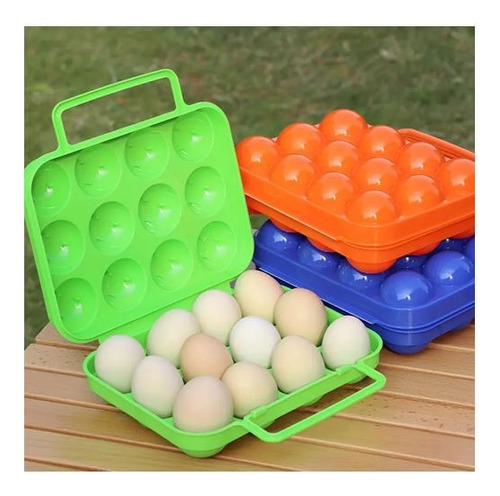 Porta Huevos Portatil Capacidad 12 Unidades /camping Picnic