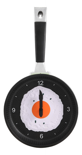 Reloj De Sartén Con Huevo Frito, Novedoso Coche De Cocina Co