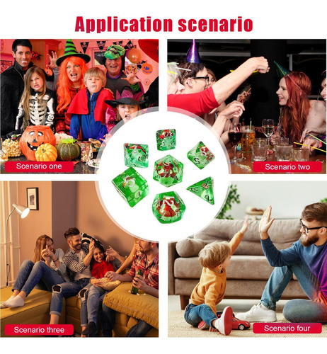 Juego De Dados Para Fiesta De Dados De Pequeños Dados De Res