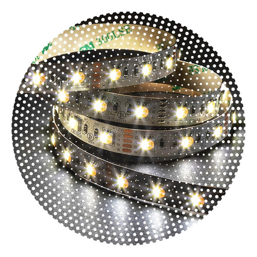 Tira Led 5 Metros Rgbww Blanco Interior 300 Led 12 V Calidad