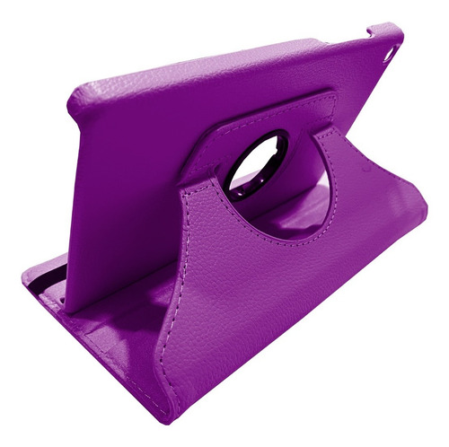 Imagen 2 de 4 de Carcasa Flip Cover 360 Tablet Samsung Galaxy A8 T290 Morado