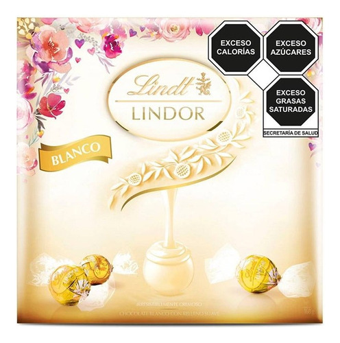 Lindor Chocolate Blanco Con Relleno Suave 168g