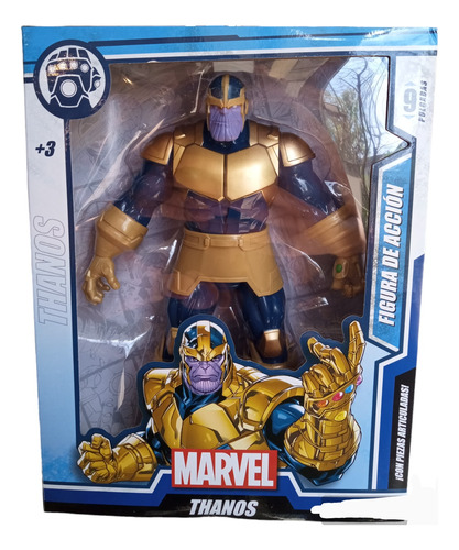 Figura De Accion Marvel Juguete Articulada Thanos