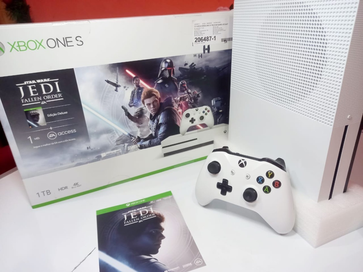 Microsoft Xbox One S 1tb Star Wars Jedi+ea Games Dias12x S/j | Mercado