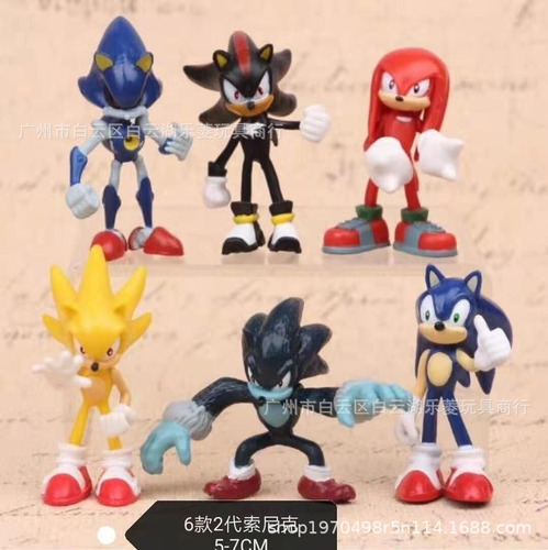 Zya Set Sonic Boom-erizo 12 Personajes Colas-dr. Huevo