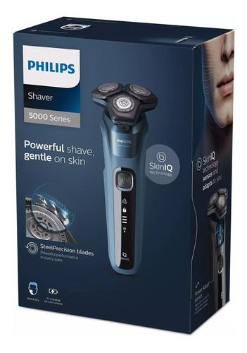 Afeitadora Philips Series 5000 S5582 azul océano 100V/240V