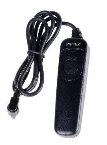 Imagen 2 de 9 de Control Disparador Cable Bulbo C8 Phottix Tipo Canon Rs-80n3