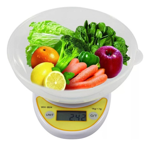 Balanza Digital De Cocina Bowls Bols Reposteria 1kg / 0.1g 