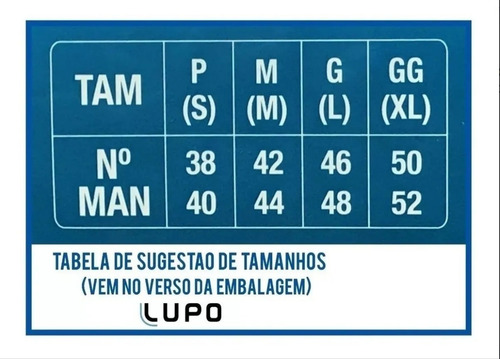 Imagem 5 de 5 de Kit 10 Cuecas Box Lupo Algodão Boxer Masculina Adulto Cotton