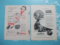 Comprar Propaganda Vintage - Arno S.a Máquinas Que Não Podem Parar..