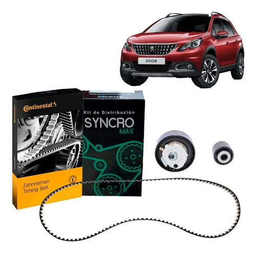 Kit Distribucion Para Peugeot 2008 1.2 Eb2 2012 2020