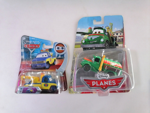 Mattel Cars Y Planes Chug Y Grúa Pixar Cars 