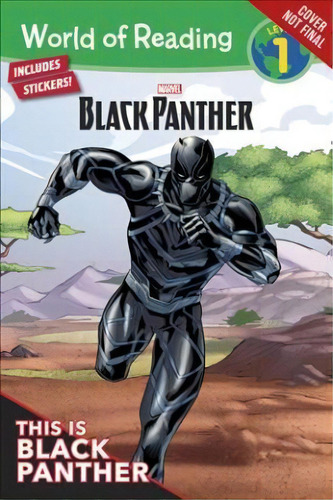World Of Reading: Black Panther, De Andy Schmidt. Editorial Marvel Comics, Tapa Blanda En Inglés