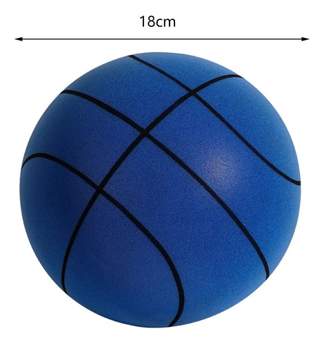 Pelota Hinchable Para Niños, Pelota Silenciosa De Azul