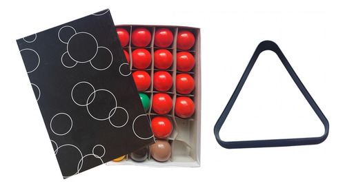 Set De 22 Bolas De Billar Mini Para Mesas 44 Mm Con Trípode