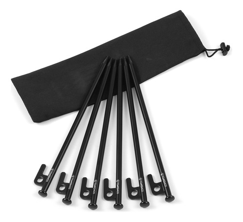 Pinzas Para Tienda De Campaña Tomshoo, 8 Pulgadas/12 Pulgada