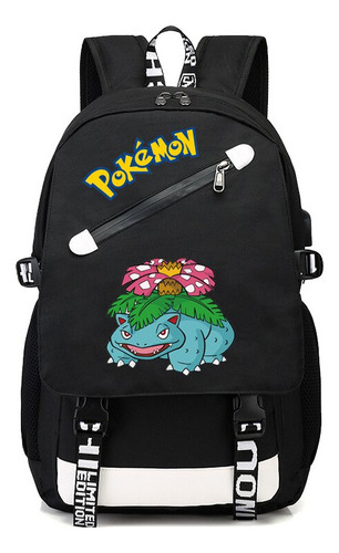 Q Mochila Bandai Anime De Pokémon Pikachu Para Kid Boo
