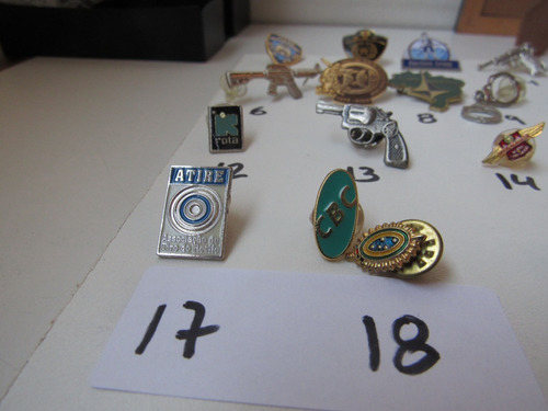 Pins E Botons Armas Militar Exército Lote 043