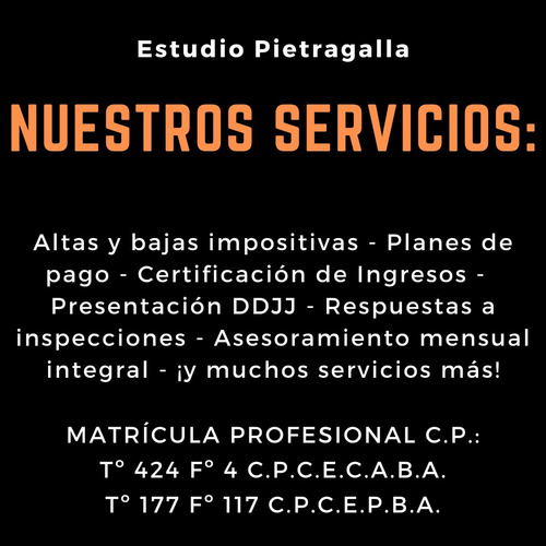 Certificación De Ingresos Caba Pba Online Contador Público