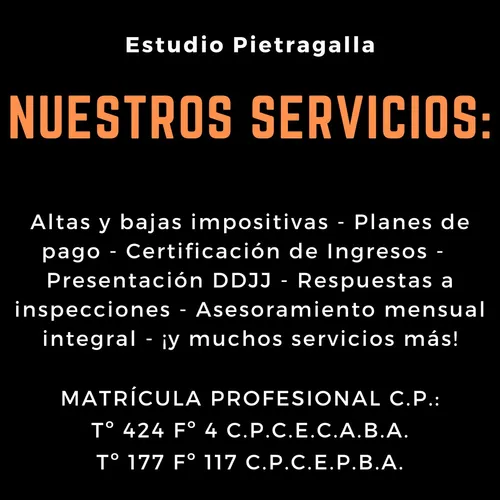 Alta Monotributo Arca Retenciones Contador Público Caba Pba
