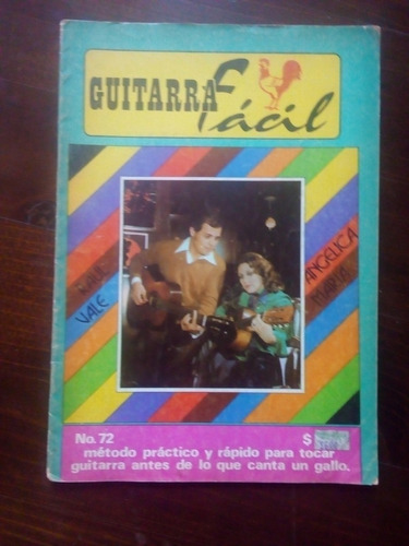 Angelica Maria Y Raul Vale En Revista Guitarra Fácil No.72