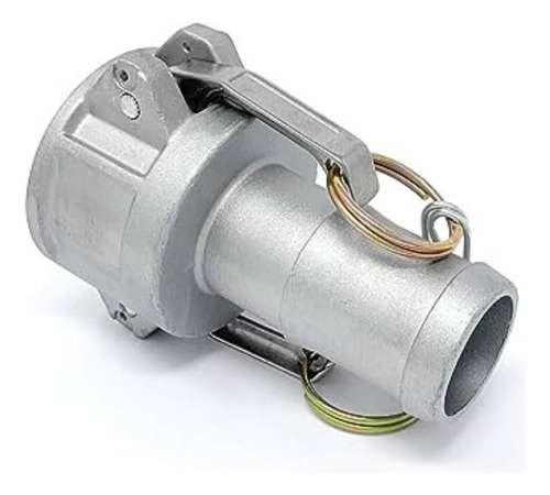 Conexión Rápida Camlock Alumino P/tubo 4 Pulg C400 Plateado