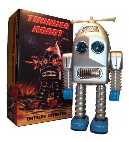 Thunder Robot De Cuerda